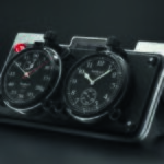 stopwatch on table