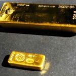 gold bars stacked