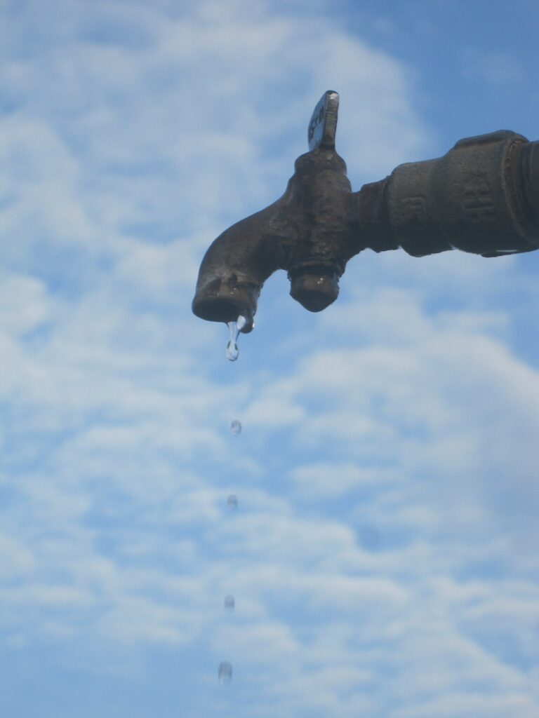 dripping water tap