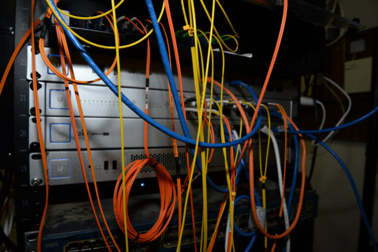 server rack cables